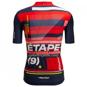 Cykeltrøje 2022 Tour de France Aigle-Chatel Rød Blå